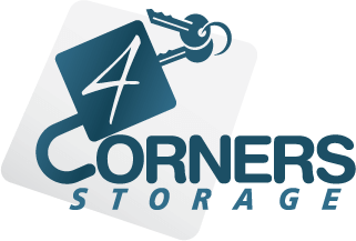 4 Corners Storage Logo Design