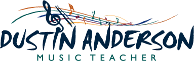 Dustin Anderson Music Teacher Logo Design